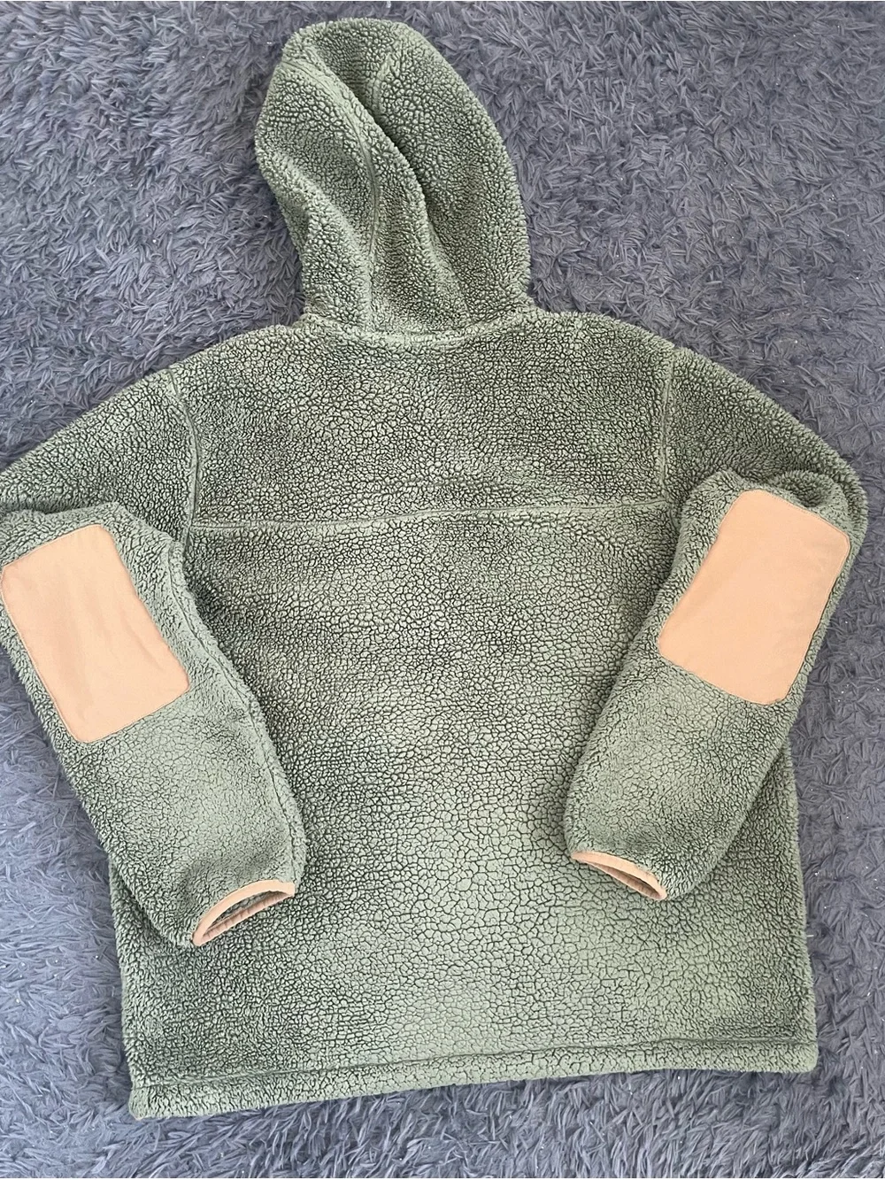 Men Size XL The North Face Campshire 1/4 Zip Jacket Hoodie Fleece